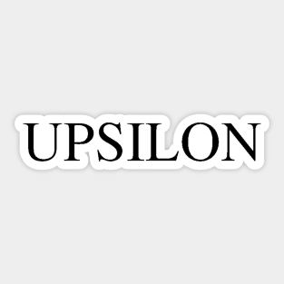 Upsilon Sticker